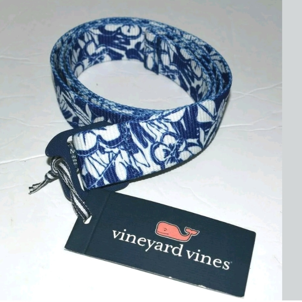 Vinyard Vines Floral Bottle Opener Belt